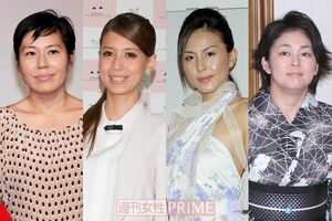 (左から)青木さやか、吉川ひなの、杉本彩、中島知子