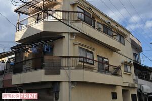 容疑者が住んでいたマンション