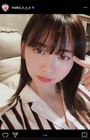 『まこみな』のまこ（インスタグラムより）