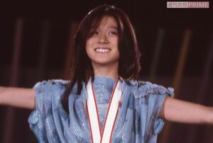 1984年に行われた第3回『メガロポリス歌謡祭』で見事ポップス・グランプリを受賞した中森明菜