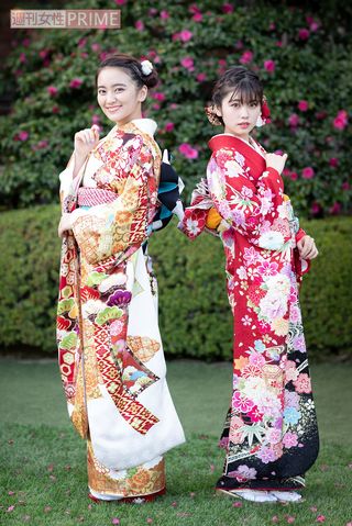 岡田結実、小芝風花　撮影／廣瀬靖士　2017年