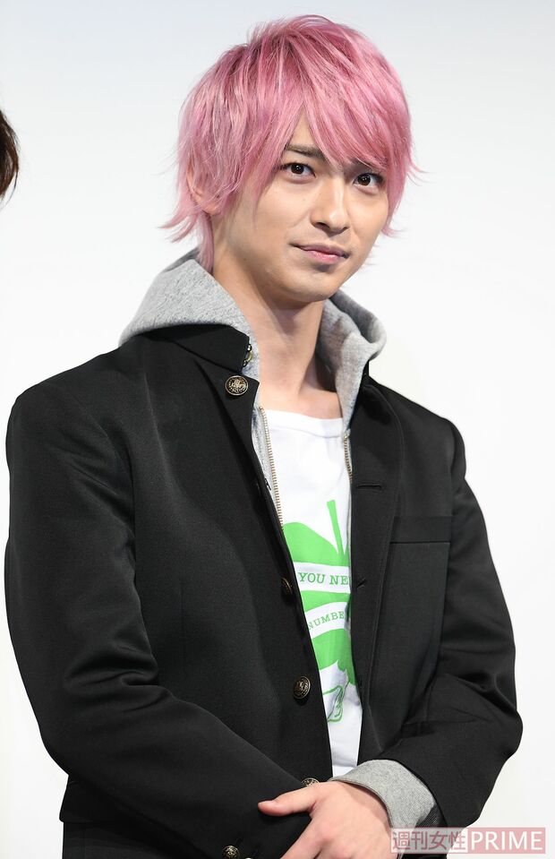 『初めて恋をした日に読む話』(TBS系)完成披露試写会での横浜流星('19年1月)