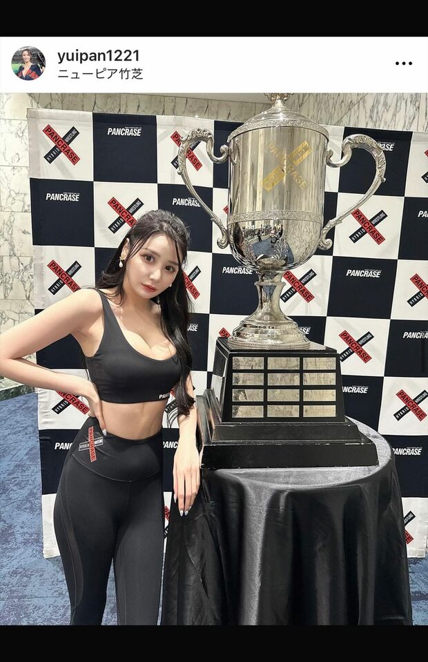 現在はラウンドガールとしても活躍中（インスタグラムより）