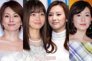 （左から）米倉涼子、橋本環奈、北川景子、檀れい