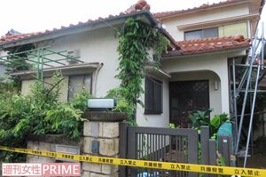 田中容疑者が事実上、管理していた空き家