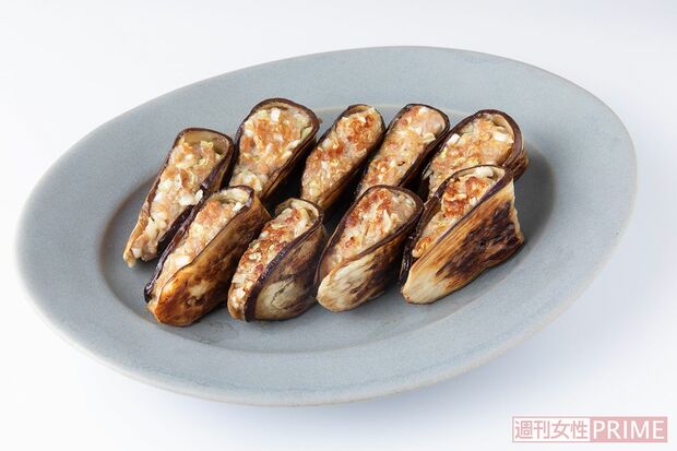 なす餃子(撮影/矢島泰輔)