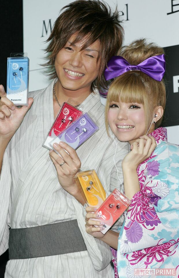 “うめつば”こと梅田直樹と益若つばさ