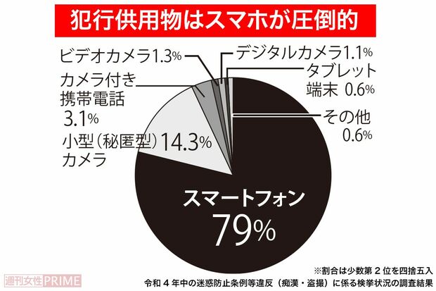 電車内で靴の先に仕込まれた隠しカメラを使い クリアランス