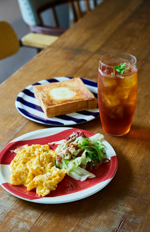 キャベツのコンビーフ炒め 寺澤太郎（大和書房『栗原家のごはん』）より転載