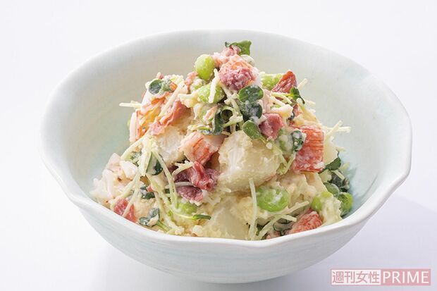 梅ポテトサラダ(撮影/廣瀬靖士)