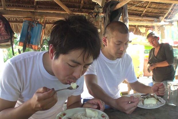 サバイバル生活で美味しかった食事は？　(c)テレビ朝日