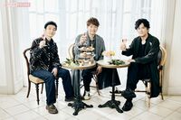 稲垣吾郎、草なぎ剛、香取慎吾の'25年の目標は「主演映画の第2弾製作」と「音楽番組の出演を増やすこと」