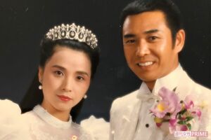 山本譲二さんと悦子さんの結婚当初。山本さんは悦子さんに一目ぼれで、猛アタックしたという