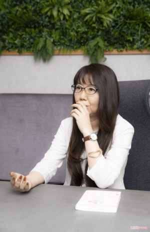 ゲイ専用結婚相談所「ブリッジラウンジ」店長・田岡智美さん（撮影／矢島泰輔）