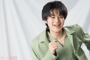 鈴鹿央士　撮影／伊藤和幸　ヘアメイク／後藤泰（OLTA）　スタイリスト／朝倉豊