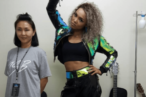 JSoulBrothersのライブで、ドームツアーのときにクリスタルも出演しました。LDHにはお世話になっています