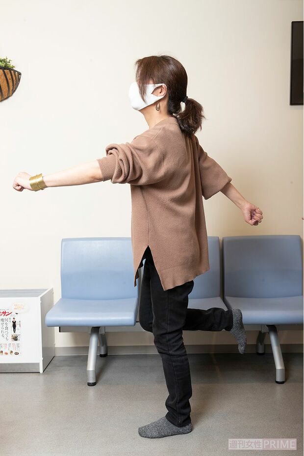 間違ったその場足踏み