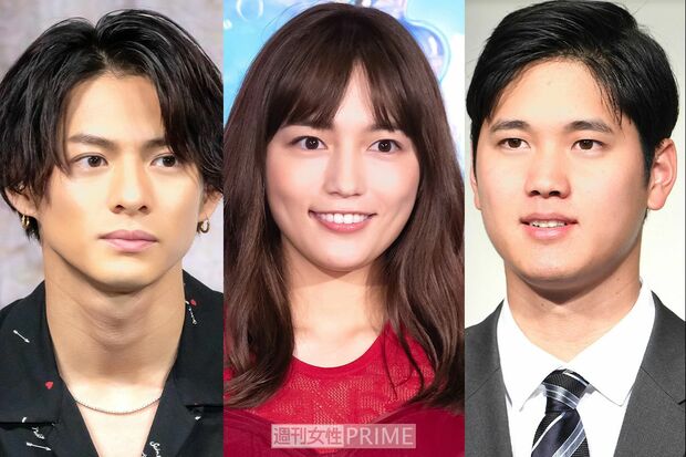 回転寿司デートをしたい有名人アンケート1位の平野紫耀、川口春奈、大谷翔平