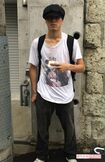 2018年6月初旬、自宅前で週刊女性の直撃に答えた裕太。その間、逃げることなく記者の目をまっすぐ見て真摯に答えた