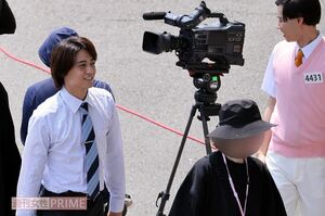 ドラマ『だが、情熱はある』撮影中の高橋海人
