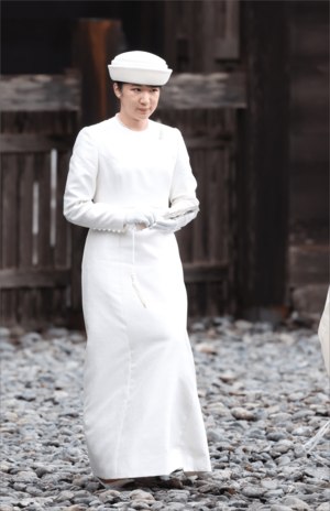 3月26日、伊勢神宮を参拝され、学習院大学卒業と就職の報告をされた