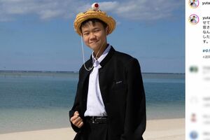 義務教育を終えた“ゆたぼん”こと中村逞珂氏（公式インスタグラムより）