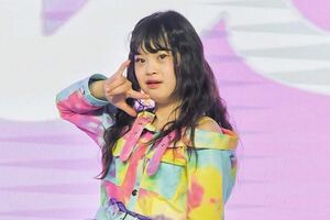 ファッションショーに出演した菜桜さん（写真は本人提供）