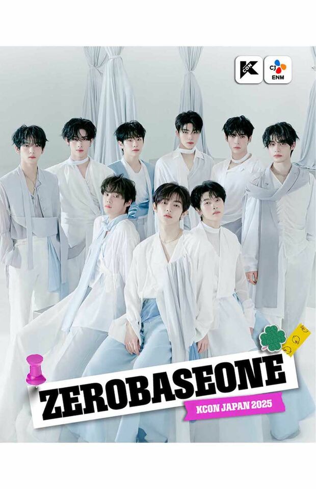 『KCONJAPAN2025』で“シュシュ女”が担当したグループ『ZEROBASEONE』(公式サイトより)