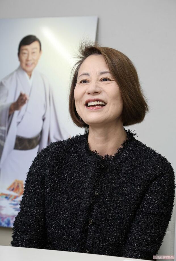 橋幸夫さんの妻・真由美さん　撮影／近藤陽介