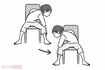 健美腸ストレッチ1（イラスト／上田英津子）