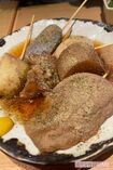 かつおのだしがきいた静岡のおでん。具が大きくて食べ応えも十分!