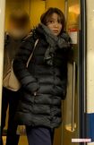 11月26日、名古屋駅の新幹線ホームに降り立った今井絵理子議員(2023年)
