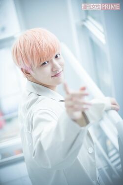 シン・ウォンホ（CROSSGENE）　撮影／廣瀬靖士