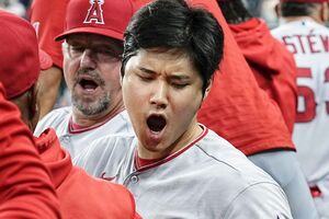 大谷翔平　写真／共同通信社