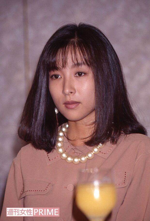 かとうれいこ(1992年のドラマ制作記者会見)