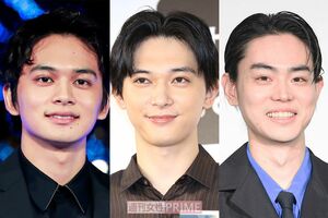 （左から）北村匠海、吉沢亮、菅田将暉