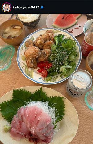 暑い日に飲みたくなるビール！　合間に温かいおみそ汁でも冷えすぎを防止