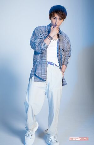 與真司郎（AAA）撮影／矢島泰輔