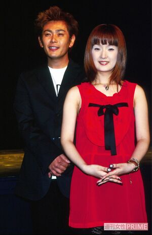 元夫のココリコ・遠藤章造（左）と千秋のツーショット