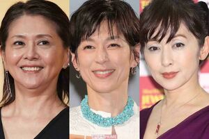 左から小泉今日子、鈴木保奈美、斉藤由貴