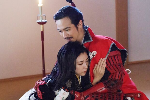 茶々と幸村　(C)NHK