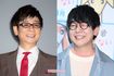 山寺宏一（左）、花江夏樹