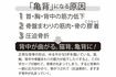 「亀背」になる原因