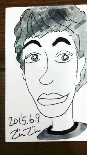 ひろし役の松山ケンイチ。「子どもに見せたら、あまり似ていないと言われた」とでんでん