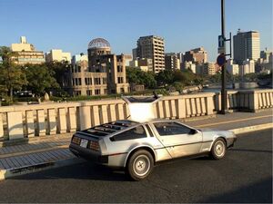  【写真】大好きなこの場所、広島市相生橋で10月21日16時29分を藤井氏は迎えた（写真提供／藤井智康）