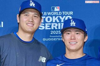 山本由伸、オールスター集合写真まさかの“欠席”を大谷翔平らが大イジリで「一番目立ってる」「逆にオイシイ」