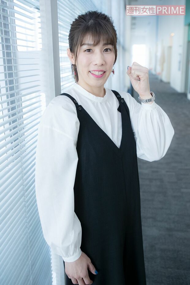 吉田沙保里　撮影／齋藤周造