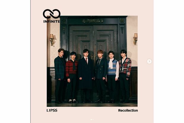 5年ぶりに活動を再開したINFINITE（公式SNSより）