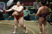 熱海富士 土俵では厳しい表情だが、キュートな笑顔は相撲中継や会場で要チェック! 撮影/共同通信