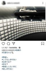 芦名星さんのものと思われるインスタグラム